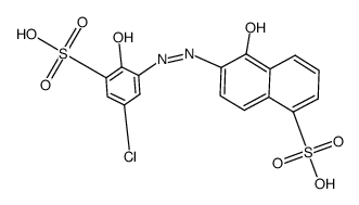 'Solochrome Fast Navy 2RS' Structure