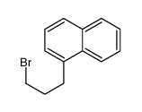 1-(3-bromopropyl)naphthalene Structure