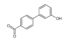 4'-NITRO-3-BIPHENYLOL Structure