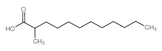 2-methyldodecanoic acid Structure