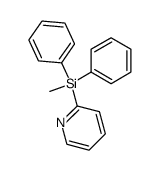 Pyridine, 2-(methyldiphenylsilyl)- (8CI,9CI) picture