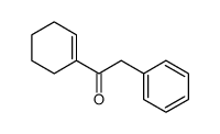 1-(cyclohexen-1-yl)-2-phenylethanone Structure