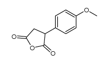 3-(4-methoxyphenyl)dihydrofuran-2,5-dione Structure