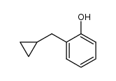 2-(Cyclopropylmethyl)phenol结构式