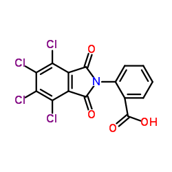 2-(4,5,6,7-Tetrachloro-1,3-dioxo-1,3-dihydro-2H-isoindol-2-yl)benzoic acid structure