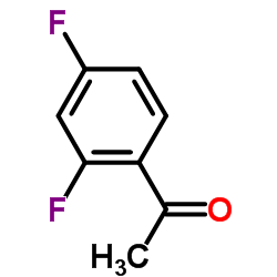 2',4'-Difluoroacetophenone Structure