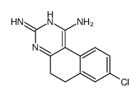 8-chloro-5,6-dihydrobenzo[f]quinazoline-1,3-diamine Structure