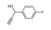 1-(4-Fluorophenyl)-2-propyn-1-ol Structure