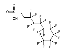 3,3,4,4,5,5,6,6,7,7,8,8,9,9,10,10,10-heptadecafluorodecanesulphonic acid structure