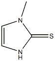 1-Methyl-1,3-dihydro-2H-iMidazole-2-thione Structure