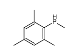 methyl-(2,4,6-trimethylphenyl)phosphane结构式