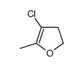 4-chloro-5-methyl-2,3-dihydrofuran结构式