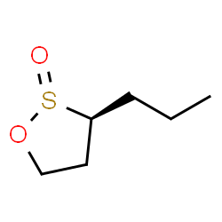 1,2-Oxathiolane, 3-propyl-, 2-oxide, (2R,3S)- (9CI) Structure