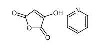 3-hydroxyfuran-2,5-dione,pyridine Structure