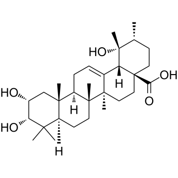 蔷薇酸； 野鸦椿酸结构式