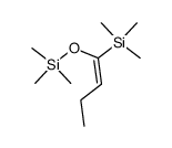 trimethyl((1-(trimethylsilyl)but-1-en-1-yl)oxy)silane结构式