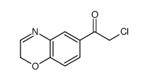 Ethanone, 1-(2H-1,4-benzoxazin-6-yl)-2-chloro- (9CI)结构式