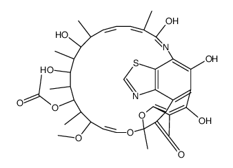 Rifamycin P结构式