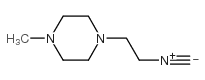 1-(2-isocyano-ethyl)-4-methyl-piperazine Structure