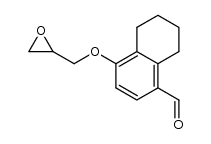 4-(2,3-epoxypropoxy)-5,6,7,8-tetrahydronaphthaldehyde Structure