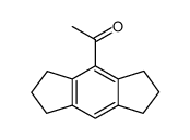 4-Acetyl-s-hydrindacen Structure