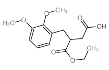 Butanedioic acid,2-[(2,3-dimethoxyphenyl)methyl]-, 1-ethyl ester picture