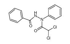 N'-benzoyl-N-dichloroacetyl-N-phenyl-hydrazine Structure