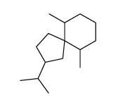 6,10-dimethyl-3-propan-2-ylspiro[4.5]decane Structure