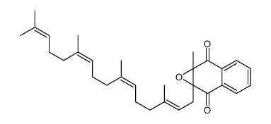 Menaquinone 4 2,3-Epoxide Structure