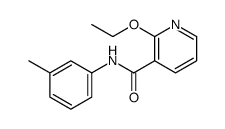 3-Pyridinecarboxamide,2-ethoxy-N-(3-methylphenyl)-(9CI)结构式