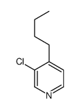 4-butyl-3-chloropyridine结构式