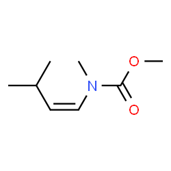 Carbamic acid, methyl(3-methyl-1-butenyl)-, methyl ester (9CI) Structure