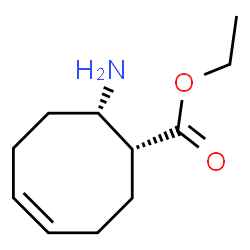 4-Cyclooctene-1-carboxylicacid,8-amino-,ethylester,(1R,8S)-rel-(9CI)结构式