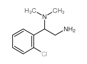 [2-AMINO-1-(2-CHLOROPHENYL)ETHYL]DIMETHYLAMINE图片