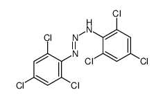 2,4,6-trichloro-N-[(2,4,6-trichlorophenyl)diazenyl]aniline Structure