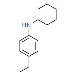 Cyclohexylamine, N-(p-ethylphenyl)- (8CI)结构式