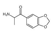 3,4-Methylenedioxycathinone Structure