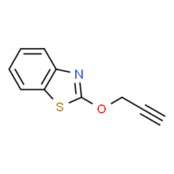 Benzothiazole, 2-(2-propynyloxy)- (6CI,9CI)结构式