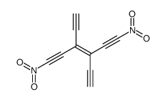 3,4-diethynyl-1,6-dinitrohex-3-en-1,5-diyne结构式