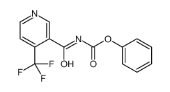 phenyl N-[4-(trifluoromethyl)pyridine-3-carbonyl]carbamate Structure