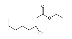 Ethyl 3-hydroxy-3-methyloctanoate Structure