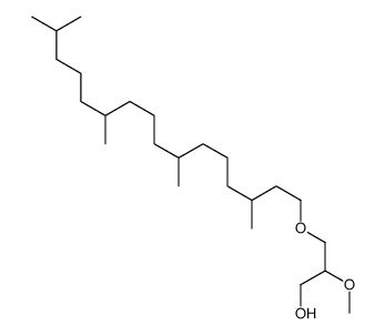 2-methoxy-3-(3,7,11,15-tetramethylhexadecoxy)propan-1-ol Structure