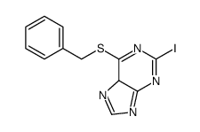 6-benzylsulfanyl-2-iodo-5H-purine Structure