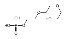 2-[2-(2-hydroxyethoxy)ethoxy]ethyl dihydrogen phosphate Structure