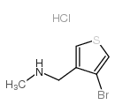 1-(4-bromothiophen-3-yl)-N-methylmethanamine,hydrochloride picture