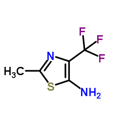 2-Methyl-4-(trifluoromethyl)thiazol-5-amine Structure