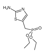 diethyl [(2-amino-1,3-thiazol-5-yl)methyl]phosphonate Structure