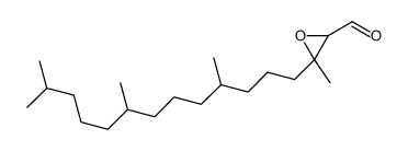 3-methyl-3-(4,8,12-trimethyltridecyl)oxirane-2-carbaldehyde Structure