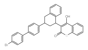 噻鼠灵结构式