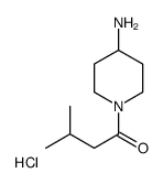 4-Amino-1-isovalerylpiperidine hydrochloride Structure